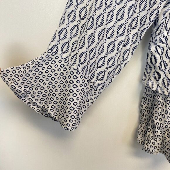 Habitat Clothes to Live In Geometric Button Down Top - Picture 8 of 15